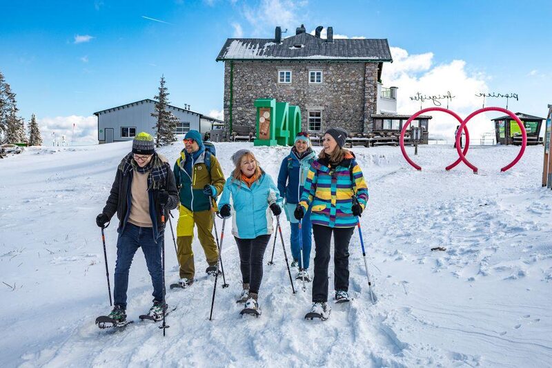 Schneeschuhwandern am Raxplateau